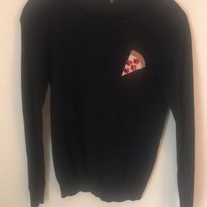 J Crew Navy “Pizza” Sweater